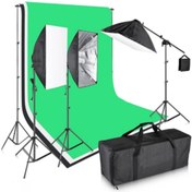 تصویر پکیج استودیو خانگی و صنعتی کامل مدل PRO(مناسب تولید محتوا ، عکاسی ,فیلمبرداری و آتلیه....) 