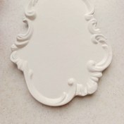 تصویر بیس خام و قالب سیلیکونی سینی طرح انگلیسی بیس خام و قالب سیلکونی سینی انگلیسی