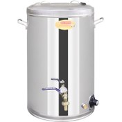 تصویر سماور برقی ایران استیل کار مدل 20 ظرفیت ۲۰ لیتر 