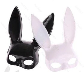 تصویر نقاب خرگوشی سفید 