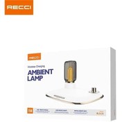 تصویر چراغ خواب و شارژر بی سیم (وایرلس)برند رسی مدل RLS-L11 Bed lamp and wireless charger (wireless) brand RLS-L11 model