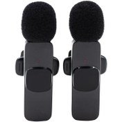 تصویر میکروفون بی سیم یقه ای انسر Answer K9 Wirreless Microphone 