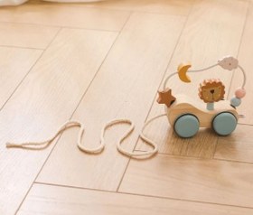 تصویر ماشین چوبی شیر 