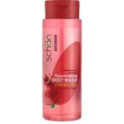 تصویر شامپو بدن عصاره انار شون 420 میل Schon Pomegranate Body Wash 420 ml 