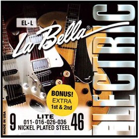 تصویر سیم گیتار الکتریک La Bella-EL-9-46 