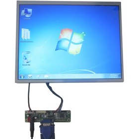 تصویر ال سی دی 12.1 اینج با کیفیت بالا و رزولوشن lcd 12.1 inch HC121IM50075-B25 -1024×768 s8 گرید +A 