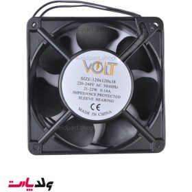 تصویر فن 12 در 12 سانتیمتری VOLT 230VAC Fan 