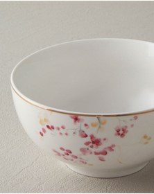 تصویر کاسه صورتی فصل Sakura New Bone China Bowl به صورت منسوخ است English Home 