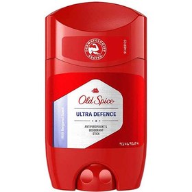 تصویر استیک ضد تعریق مردانه 48 ساعته مدل ULTRA DEFENCEحجم اُلد اسپایس Old Spice Ultra Defence Anti Perspirant And Deodorant Stick For Men 50ml