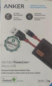 تصویر کابل Usb micro انکر 18متر 