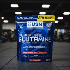 تصویر گلوتامین یو اس آن USN (۳۰۰گرم)کیسه 