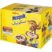 تصویر پودر کاکائو کم چرب شیرین نسکوئیک 