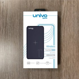 تصویر شارژر همراه یونیوو مدل UN10W ظرفیت 10000 میلی آمپر ساعت Univo UN10W 10000mAh Power Bank