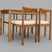 تصویر ست میز و صندلی ناهار خوری 4 نفره مدل لونا 