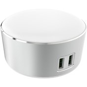 تصویر شارژر رومیزی لمسی لامپی دو پورت Ldnio 2.4A 