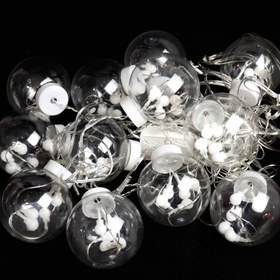 تصویر ریسه پرده ای طرح لامپ حبابی آفتابی ۴ متری ا Multi Function Lamp Light Multi Function Lamp Light