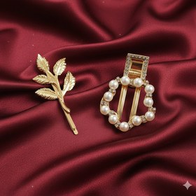 تصویر گیره مو فلزی 