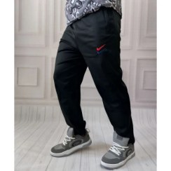 تصویر شلوار راحتی مردانه مدل ۳۴۵ رنگ مشکی سایز ۴۰ 