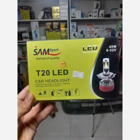 تصویر هدلایت سام t20 12.24ولت 