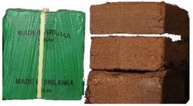 تصویر خاک فشرده کوکوپیت قالب 5 کیلویی cocopeat