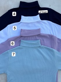 تصویر یقه اسکی کبریتی برند zara 