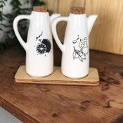 تصویر ست ابلیمو و روغن ریز رومیزی 