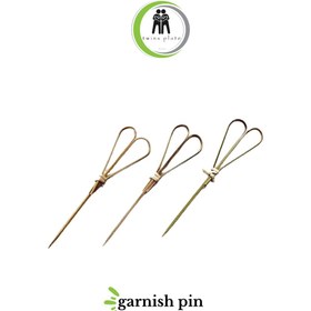 تصویر فروت پیک گارنیش مدل قلبی 