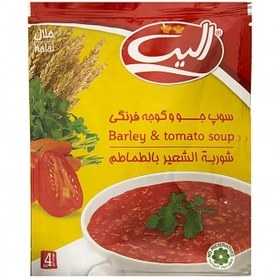 تصویر سوپ جو و گوجه فرنگی 65 گرمی الیت -