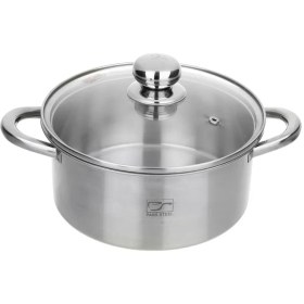 تصویر قابلمه پارس استیل کف سه لایه (سایز 20) Parssteel Steel 200 Pot 20