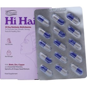 تصویر کپسول های هیر های هلث 30 عدد Hi Health Hi Hair 30 Capsules