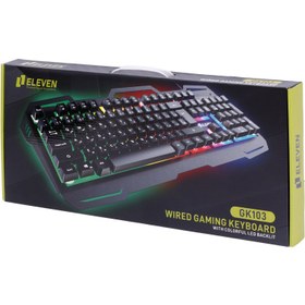 تصویر کیبورد گیمینگ Eleven GK103 Eleven GK103 Wierd Gaming Keyboard