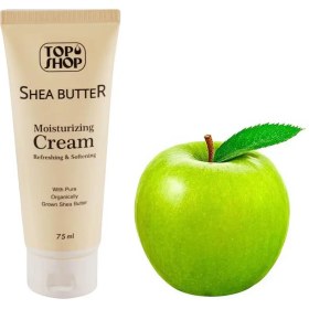 تصویر کرم مرطوب کننده تیوپی حاوی شی باتر 75میل تاپ شاپ Top Shop Shea Butter Moisturizing Cream 75ml