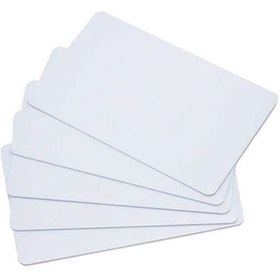 تصویر کارت PVC سفید بسته 250 عددی چینی 