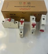 تصویر فیوز مینیاتوری ویسنا ۱۰ آمپر تک پل ۶KA 