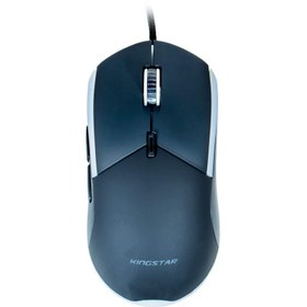 تصویر ماوس گیمینگ باسیم کینگ استار مدل KM342G KINGSTAR KM342G WIRED GAMING OPTICAL MOUSE