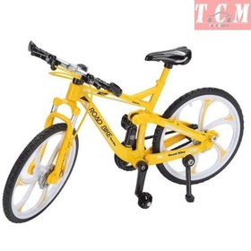 تصویر ماکت دکوری مدل دوچرخه کوهستان کمک فنردار 