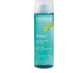 تصویر ژل شوینده صورت زنیاک نوروا noreva zeniac gel nettoyant purifiant 