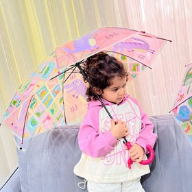 تصویر چتر شفاف داینو 