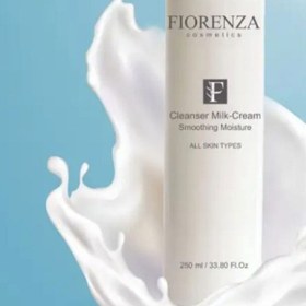 تصویر شیر پاک کن انواع پوست فیورنزا Fiorenza cleansing milk for all skin types