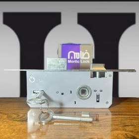 تصویر قفل درب چوبی ضامن 