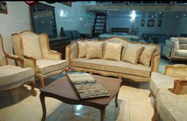 تصویر مبل کلاسیک کوئین ابزاری - ضدلک خارجی Ali Sofa