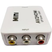 تصویر مبدل مینی مدل AV به HDMI Mini AV To HDMI Converter