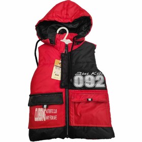 تصویر پافر رنگ قرمز 