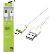 تصویر کابل تبدیل USB به microUSB الدینیو مدل LS32 طول 1 متر 