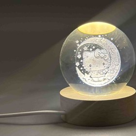 تصویر گوی دکوری کیتی قطر ۶ 