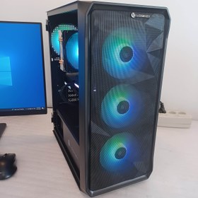 تصویر کیس گیمینگ i5 نسل 12 گرافیک RTX 3060 8G 