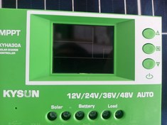 تصویر شارژکنترلر mppt 30 آمپر kysun kysun b.c.c