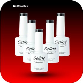 تصویر لاکژل سلین gel polish seline gel polish seline