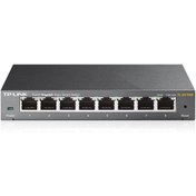 تصویر سوئیچ شبکه 8 پورت تی پی لینک مدل TL-SG108E TP-Link TL-SG108E 8-Port Gigabit Easy Smart Switch