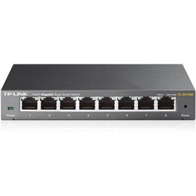 تصویر سوئیچ شبکه 8 پورت تی پی لینک مدل TL-SG108E TP-Link TL-SG108E 8-Port Gigabit Easy Smart Switch